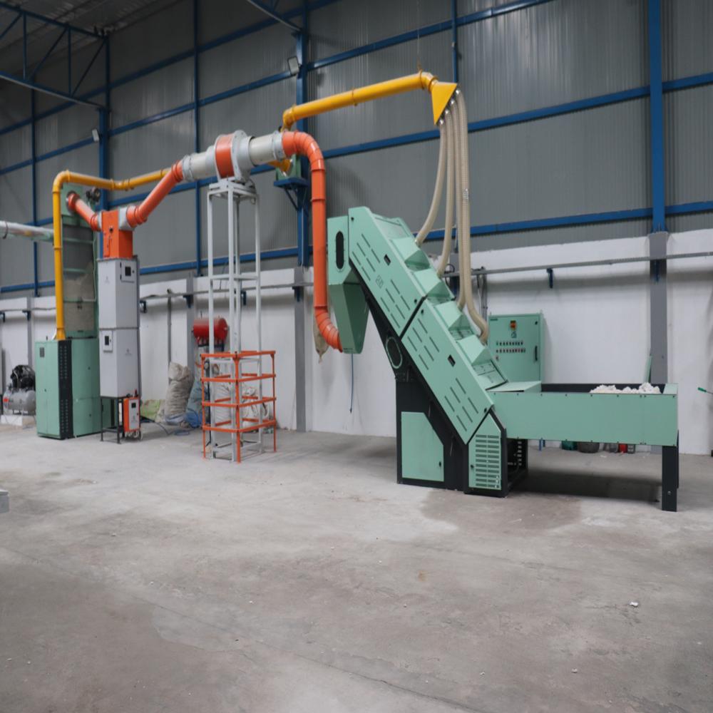 Ae Bleaching Fully Automated Cotton Roll Production Plant - Color: Green