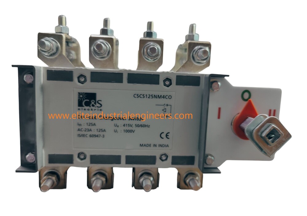 C&S CHANGE OVER SWITCH CSCS125NM4CO