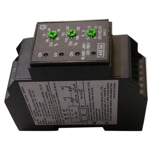 Gic Mg53Bh Voltage Monitoring Relay - Color: Black
