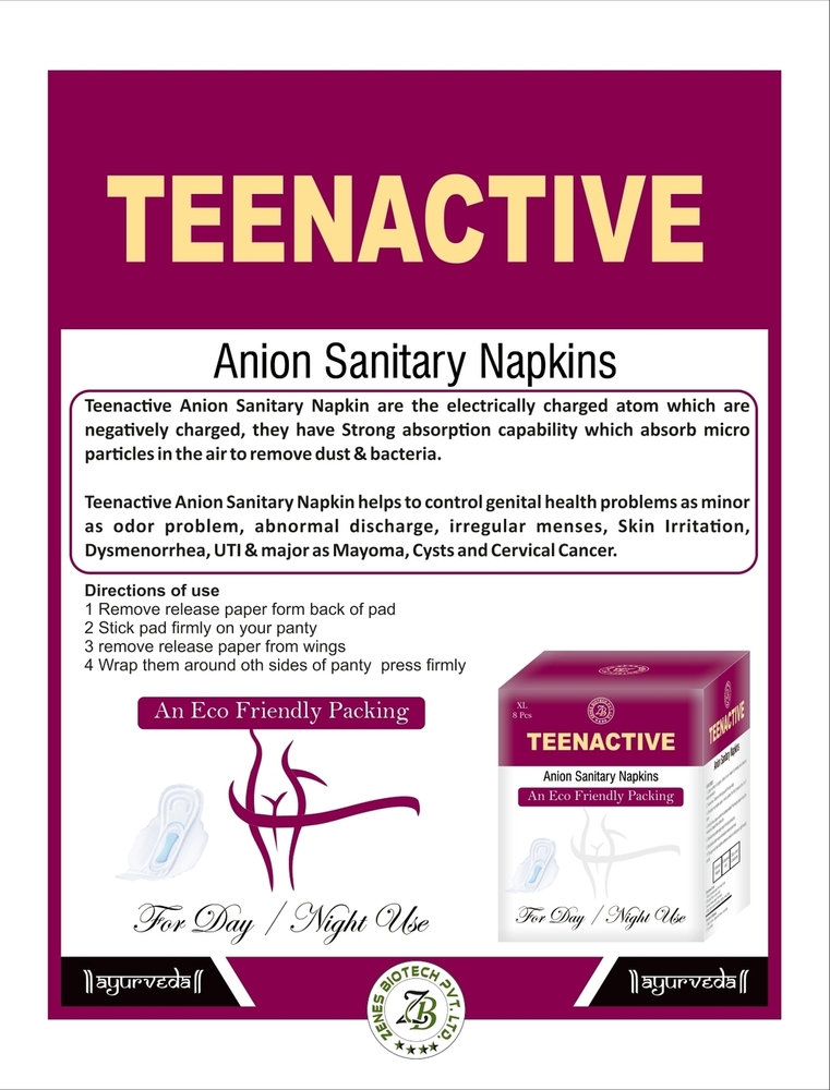 Teenactive Sanitary Napkins