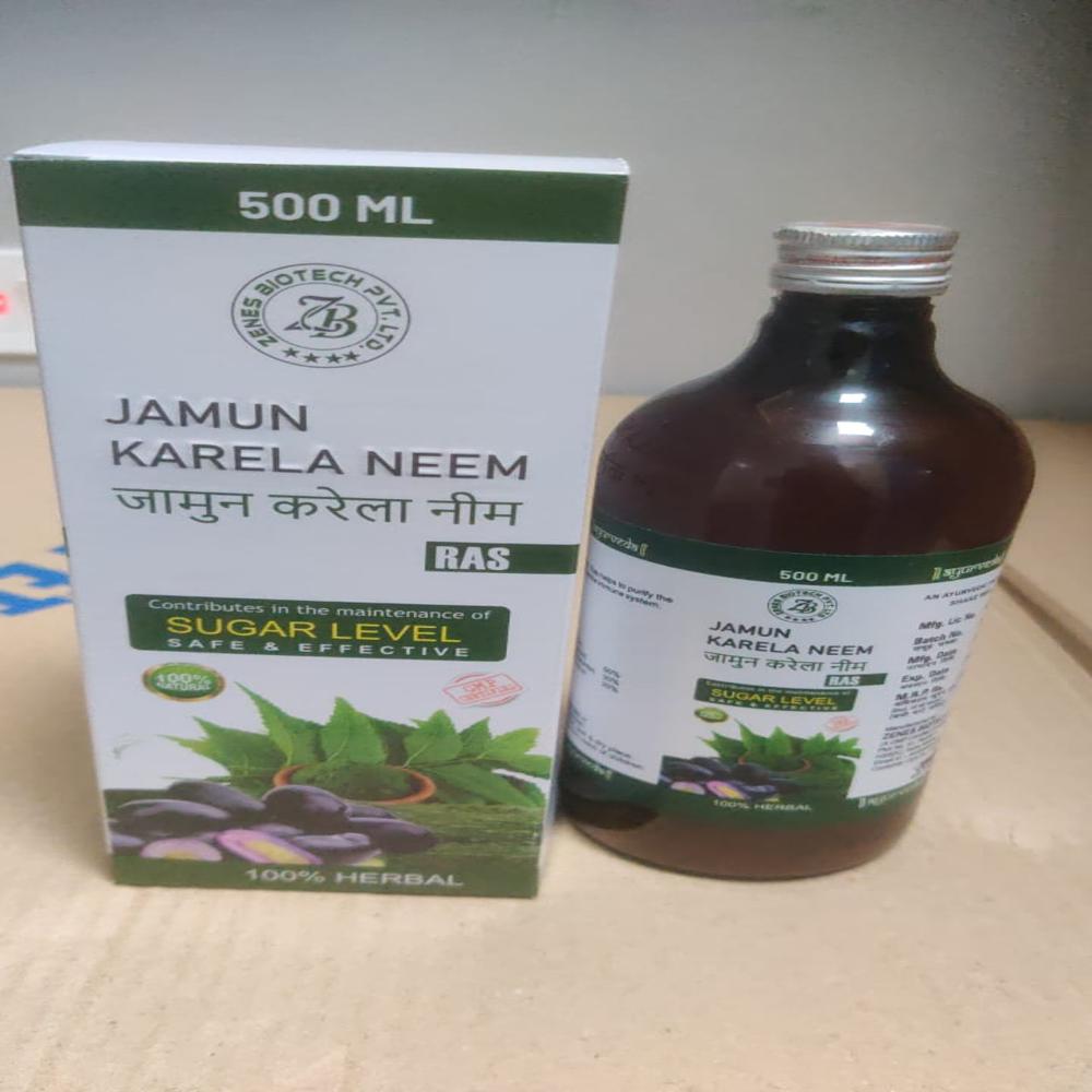Neem Jamun Karela Juice 500 Ml In Pcd - Age Group: Suitable For All Ages