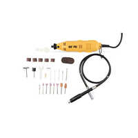 Mg152a 52 Pcs Die Grinder Set - Color: Yellow