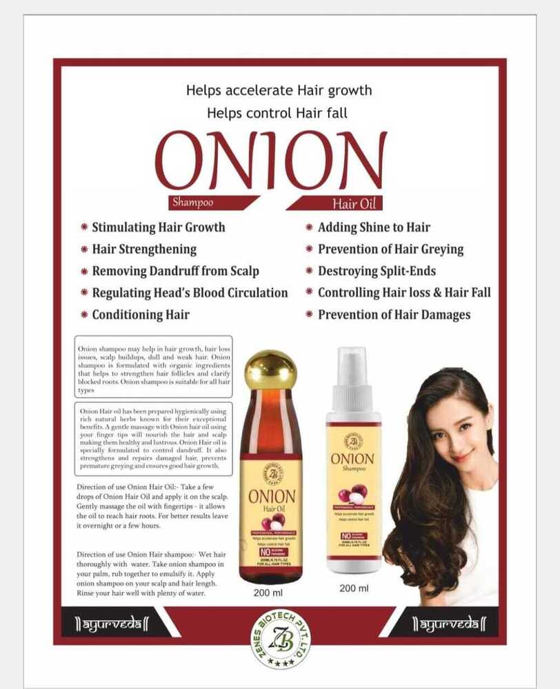 ONION SHAMPOO & OIL 200 ML