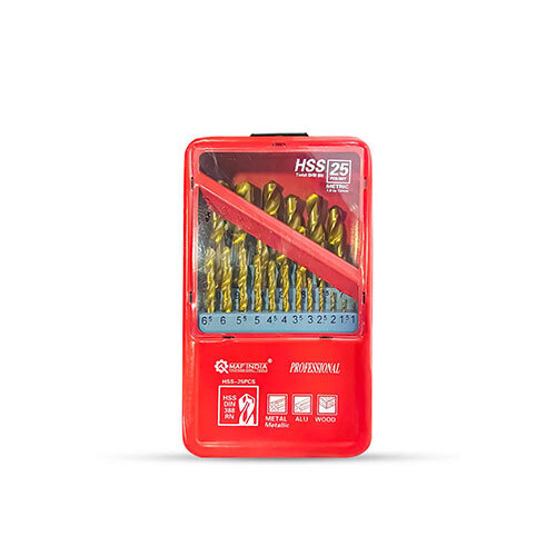 25 Pcs HSS Twist Drill Bit