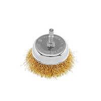 Cup Wire Brush - Color: Golden