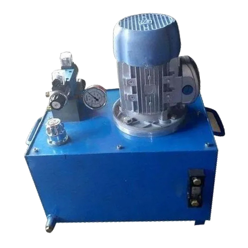 Heavy Duty Hydraulic Power Pack - Color: Blue