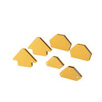 6pcs Welding Magnet Set - Color: Yellow