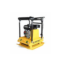 Gasoline Plate Compactor - Color: Yellow Black