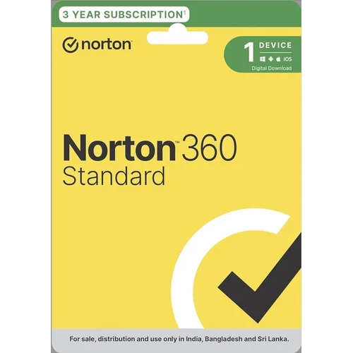 Norton 360 Standard 3 Year Antivirus Software