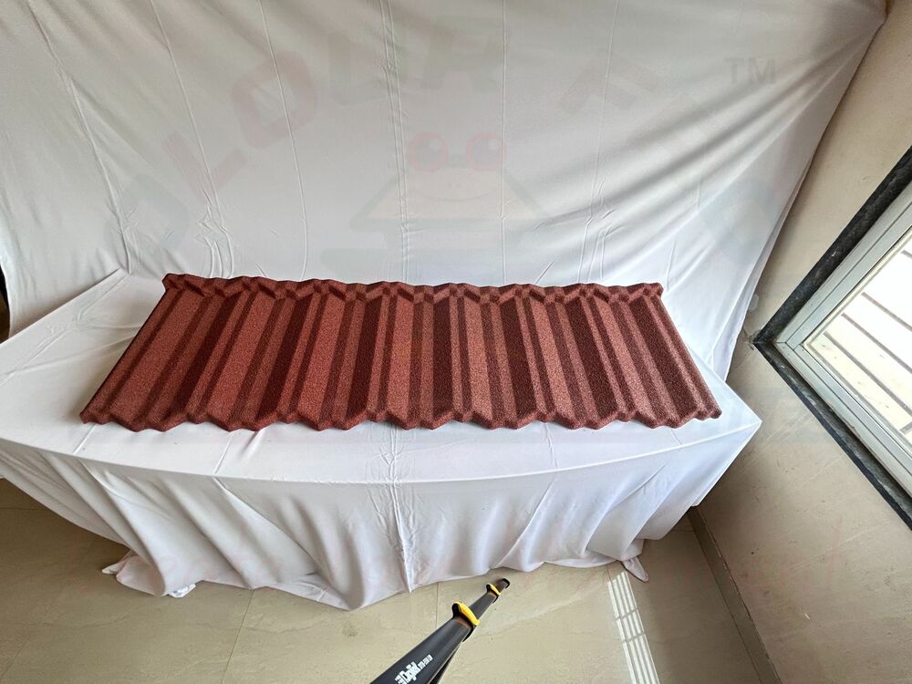 Iron Crystal Stone Coated Roof Tiles