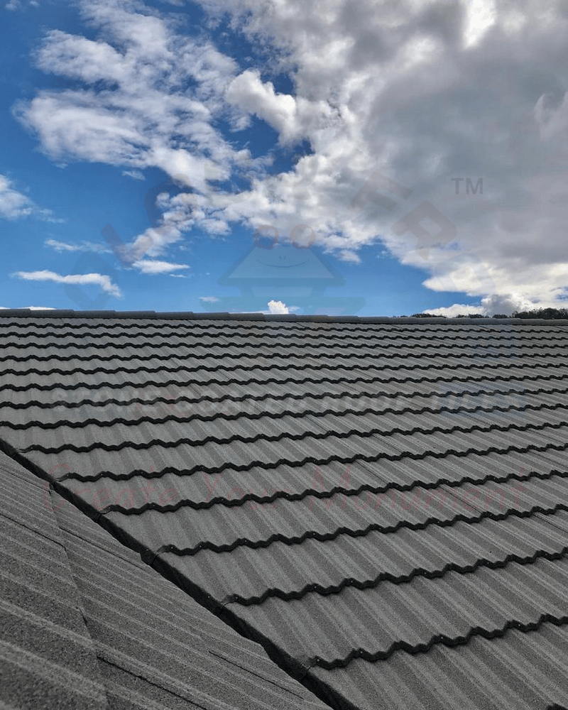 Iron Crystal Stone Coated Roof Tiles