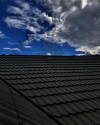 Iron Crystal Stone Coated Roof Tiles