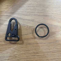 Hk Type Snap Hook - Color: Black