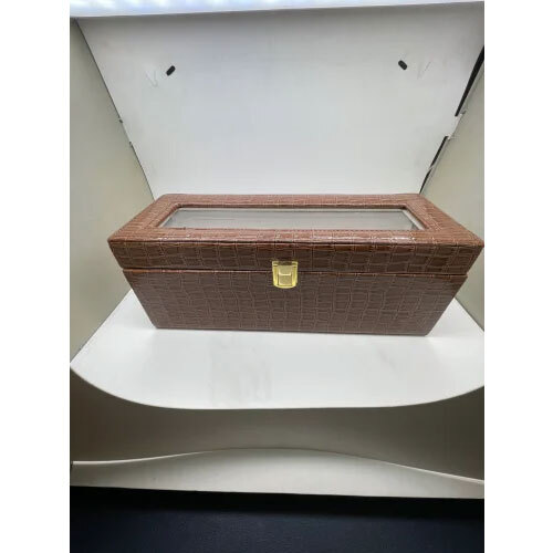 Faux Leather Bangle Box