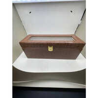 Pu Leather Bangle Box - Color: As Per Requirment