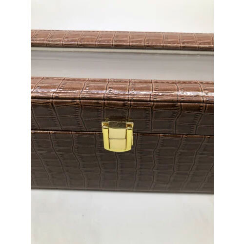 Faux Leather Bangle Box