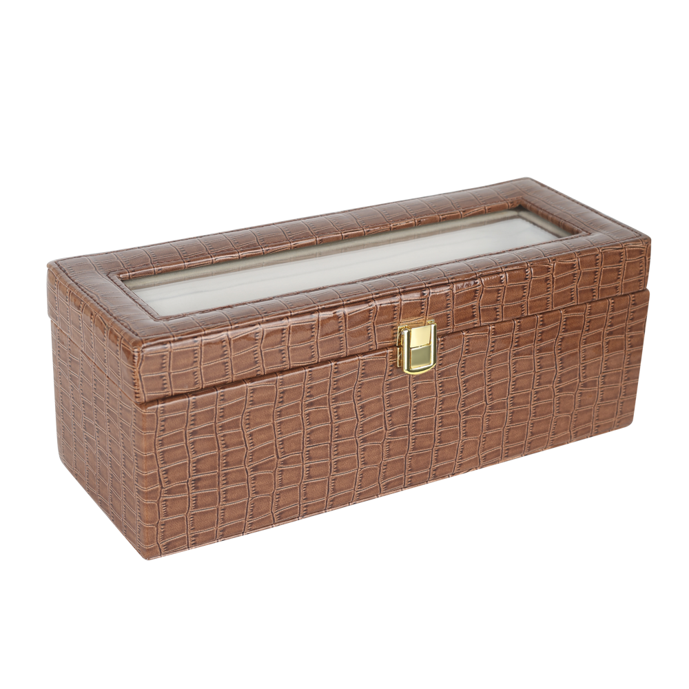 Lather Bangle Box - Color: Brown