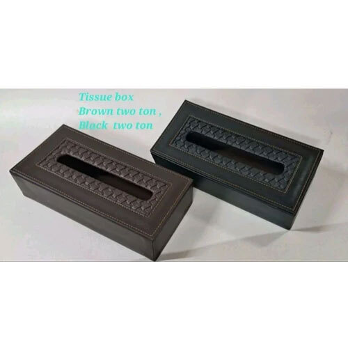 Wooden Tissue Box - High-quality Wood, Standard Size, Brown Color | Elegant Design For Home, Fits Most Tissue Packs, Durable And Versatile