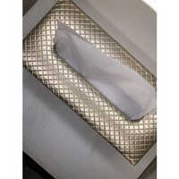 Pu Leather Tissue Box - Color: As Per Requirment