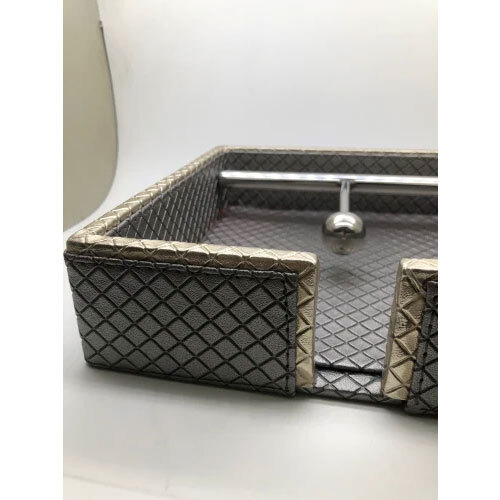 Designer Napkin Holder - Color: Black