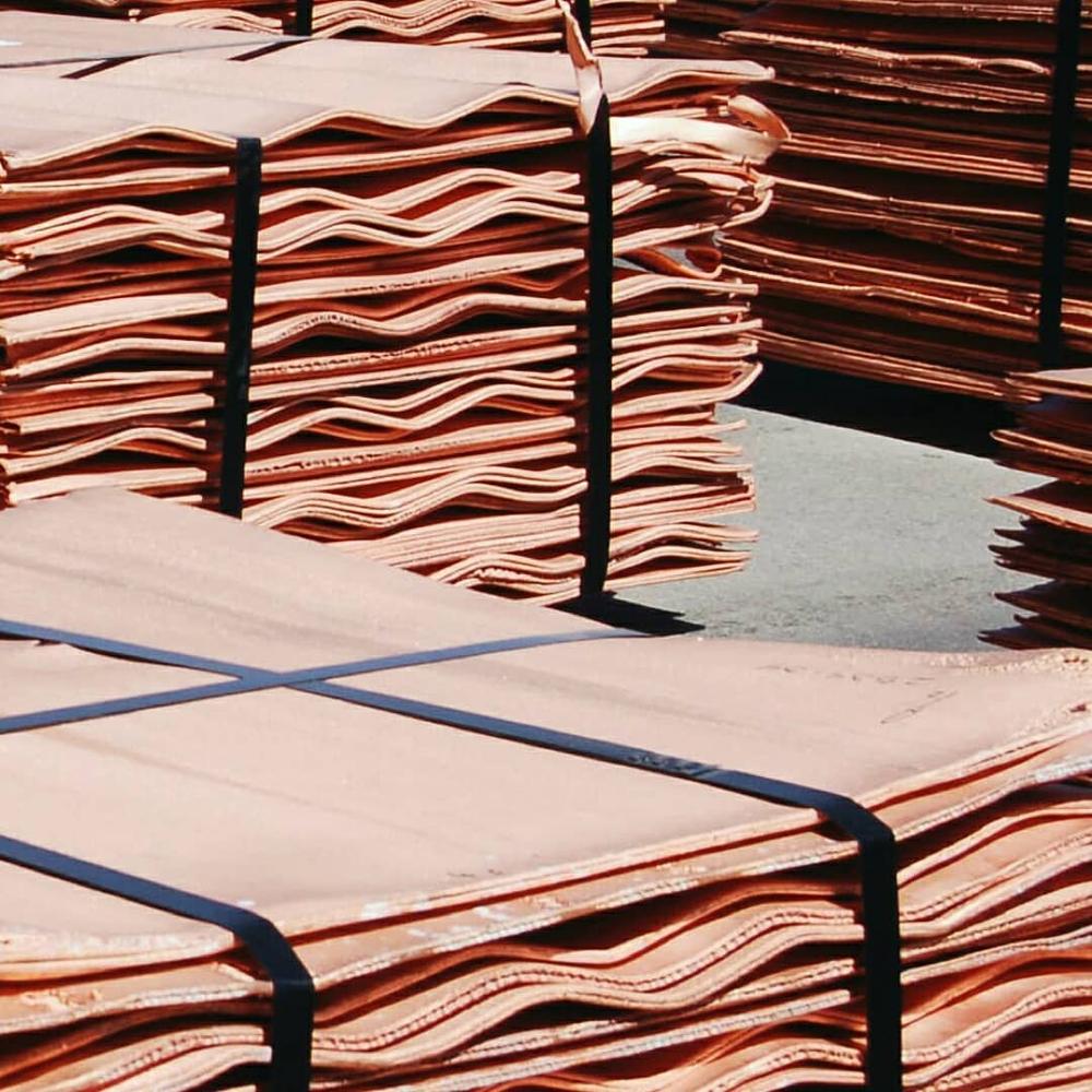 Industrial Copper Cathode - Color: Any Color