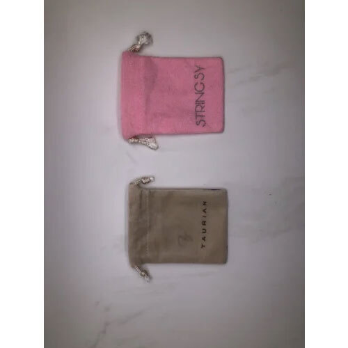 Blue Velvet Jewelry Pouches