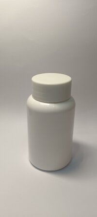 100cc Pet Tablet Container - Pet Material, 100cc Capacity, Clear Color | Ideal For 80-120 Tablets, Compatible With Automated Systems