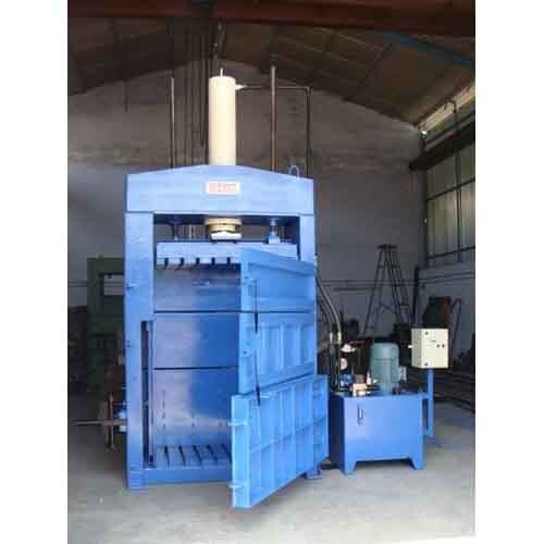 Plastic Film Baling Machine - Color: Blue