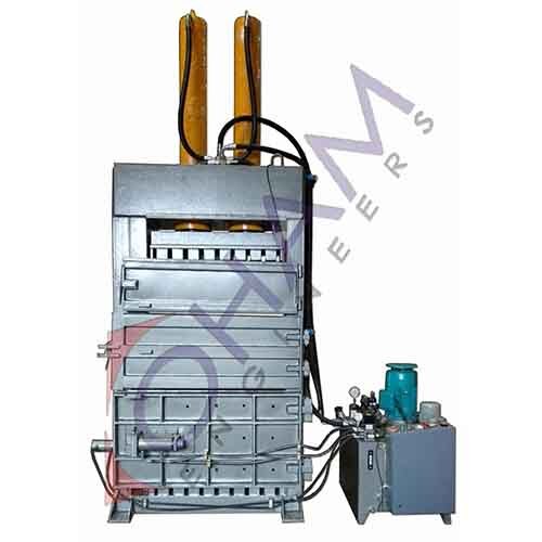 Plastics Bailing Press Machine - Color: Blue