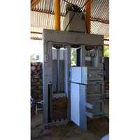 Double Box Single Cylinder Box Movable Baling Machine