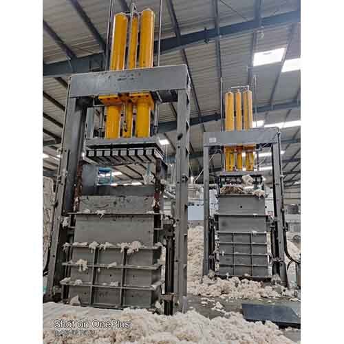 Cotton And Fiber Bailing Press Machine