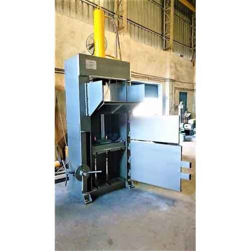 Single Box Double Cylinder Baler Machine