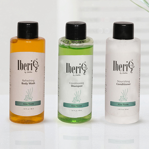 Aloe Neem Body Wash Shampoo Conditioner Set