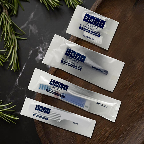 Comb Dental Shower Cap And Shaving Kit