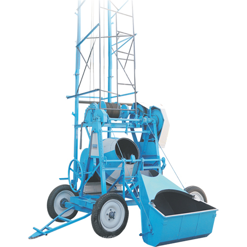 Concrete Mixer Cum Lift