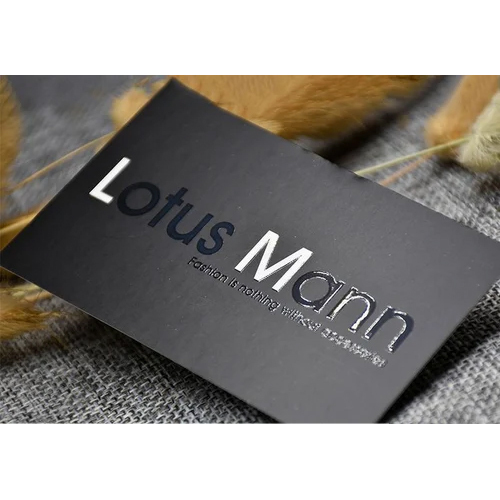 Visiting Cards With Spot UV Single Side Printing Service