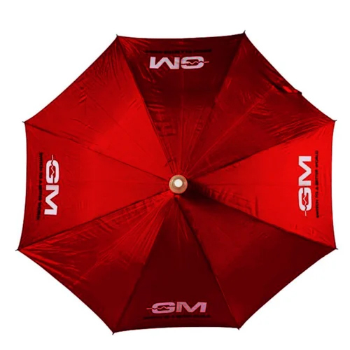 27X8 Inch Two Fold Umbrella - Color: Red