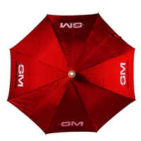 27x8 Inch Two Fold Umbrella - Color: Red