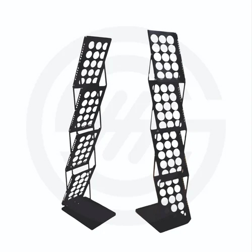 Ms Brochure Display Stand - Color: Black