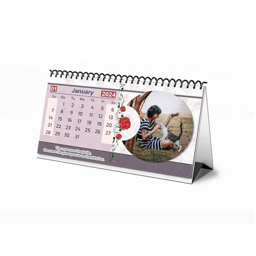 10.5x6.5 Inch Customized Printed Calendar