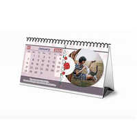 10.5x6.5 Inch Customized Printed Calendar - Cover Material: Paper