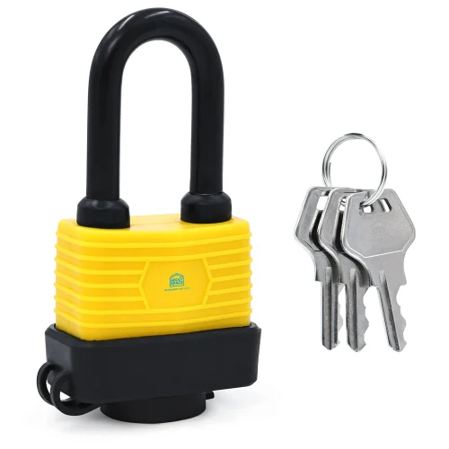 Yellow Locked Our Safety Locker