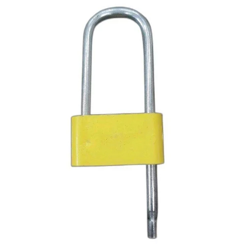 Polished Safety Padlocks - Color: Yellow