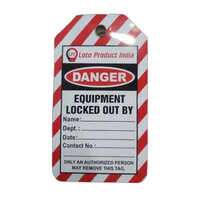Plastic Lockout Tags - Length: 144 Millimeter (mm)