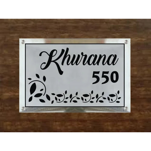 SS Name Plate