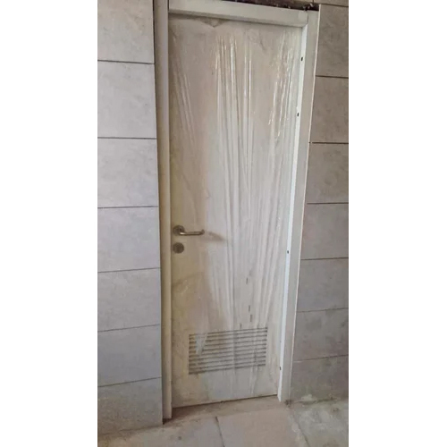 Fire Rated Louver Door - Color: White