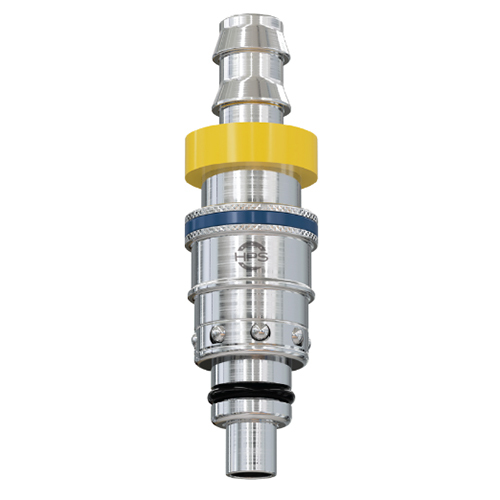 Straight Valved Plug For Push-Lock Hose - Application: Industrial