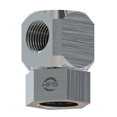 360 Degree Orientable Female Thread Plug For Hose Adaptor - Color: Silver