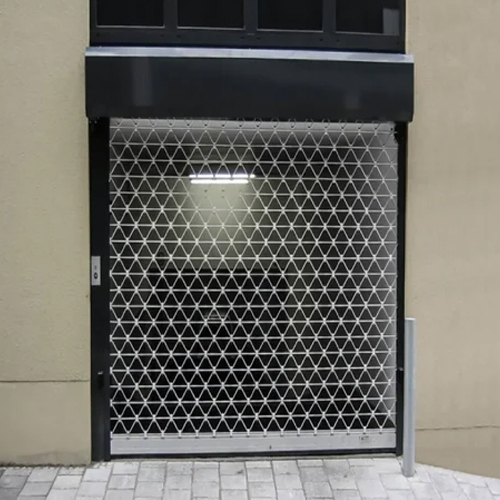 Iron Grill Rolling Shutter - Color: Different Available