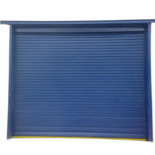 Mild Steel Manual Rolling Shutter - Color: Blue